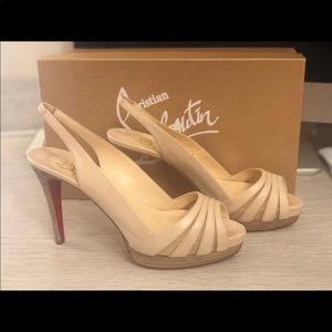Christian Louboutin TRE JOJO 100 KID/CUOIO